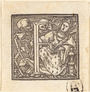 Letra F. de Hans Holbein der Jüngere
