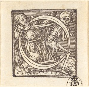 Letra O. de Hans Holbein der Jüngere