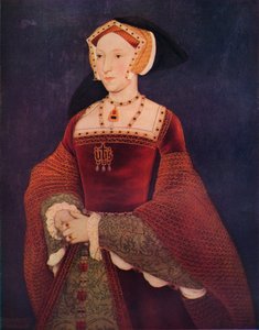 Retrato de Jane Seymour por Holbein, 1536, 1936. de Hans Holbein der Jüngere