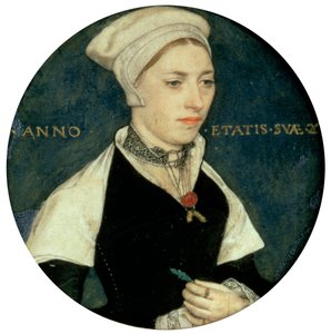Retrato da Sra. Pemberton, c1535 de Hans Holbein der Jüngere
