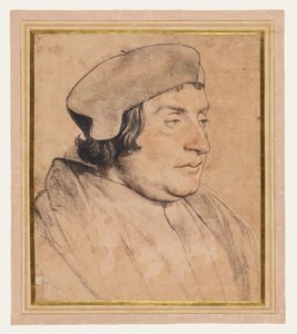 Retrato de um académico ou clérigo de Hans Holbein the Younger