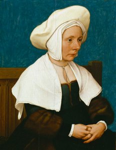Retrato de uma mulher de Hans Holbein the Younger
