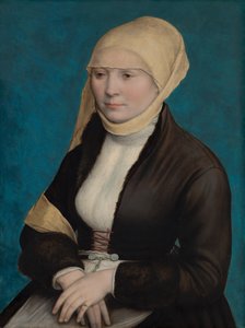 Retrato de uma mulher do sul da Alemanha, c.1520-1525 de Hans Holbein der Jüngere