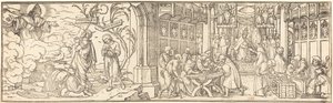 Tráfego de indulgências de Hans Holbein der Jüngere