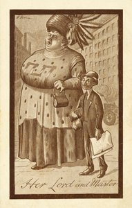 O seu senhor e mestre (litografia) de Hans Horina