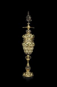 Copo de beber truque de pacote dourado de Hans I Clauss