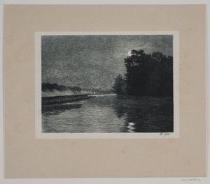 Paisagem. Luar de Hans Julius Fæster