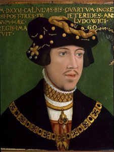 Retrato de Louis II da Hungria (Louis Jagellon)