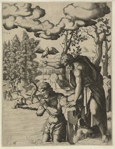 Baptismo de Cristo
A vida de João Baptista (título da série) de Hans Liefrinck (I) (attributed to)