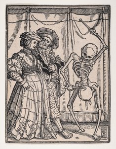 A Nobre, de A Dança da Morte, ca. 1526, publicado em 1538.