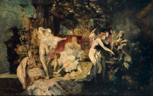 O verão. Estudo de Hans Makart
