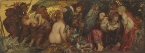 Tesouros do mar, 1865–80 de Hans Makart