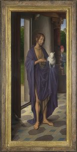 São João Batista. Por volta de 1478 de Hans Memling
