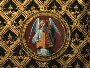 Detalhe da Relíquia de Santa Úrsula de Hans Memling