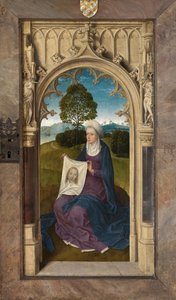 Painel exterior do Tríptico de Jan Floreins de Hans Memling