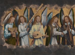 Anjos da música de Hans Memling