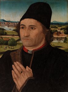 Retrato de um Homem de Hans Memling