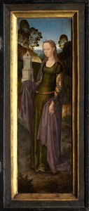 Ala direita do Tríptico de Adriaan Reins de Hans Memling