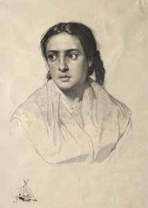 Cabeça de uma menina de Hans Meyer