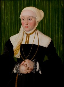 Retrato de uma Senhora de Hans Mielich