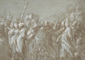 Procissão Militar, século XVI. de Hans Mont