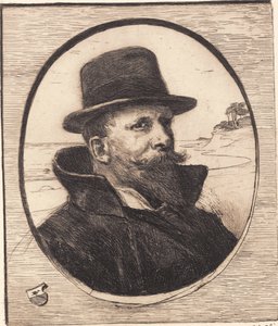 "Auto-retrato" de Hans Nikolaj Hansen