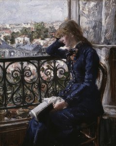 Na janela. 1881