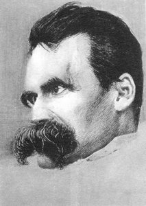 Friedrich Wilhelm Nietzsche, filósofo e escritor alemão de Hans Olde