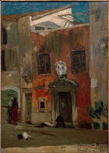 H.P.Feddersen the Younger, Campo S. Moisè, Veneza