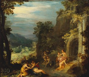 Diana e Calisto de Hans Rottenhammer