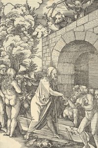 Cristo no Limbo, do Espelho da Paixão de Nosso Senhor Jesus Cristo, 1507 de Hans Schäufelein the Elder