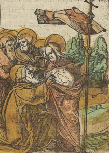 A incredulidade de Thomas, de Das Plenarium, 1517. de Hans Schäufelein the Elder