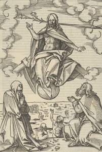 O Juízo Final, do Espelho da Paixão de Nosso Senhor Jesus Cristo, 1507 de Hans Schäufelein the Elder