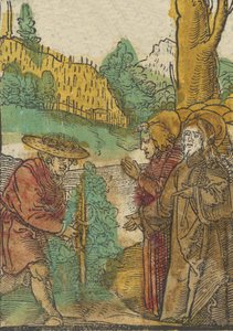 A Parábola dos Trabalhadores da Vinha, de Das Plenarium, 1517. de Hans Schäufelein the Elder