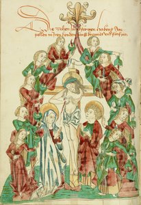 A Crucificação com as Sete Virgens Sábias e as Sete Virgens Loucas