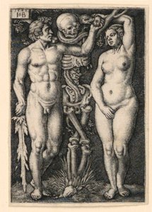 Adão e Eva de Hans Sebald Beham