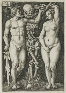 Adão e Eva de Hans Sebald Beham