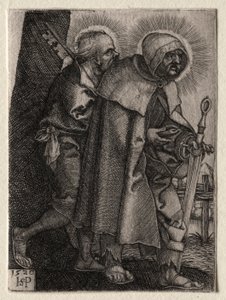 Cristo e os Apóstolos: São Pedro e São Paulo de Hans Sebald Beham