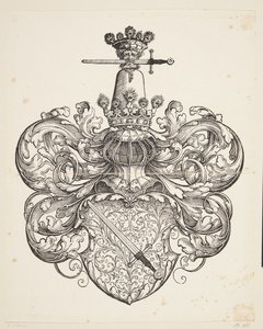 Brasão da família de Kress von Kressenstein de Hans Sebald Beham