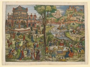 A festa de Herodíade de Hans Sebald Beham