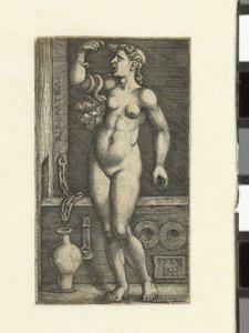 Morte de Cleópatra
Cleópatra (título sobre o objecto) de Hans Sebald Beham