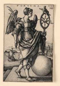 Fortuna (fortuna) de Hans Sebald Beham