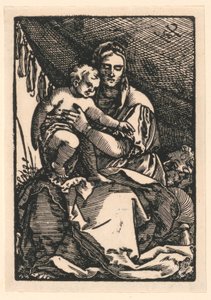 Madonna e criança de Hans Sebald Beham
