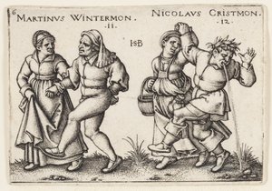 novembro e dezembro de Hans Sebald Beham