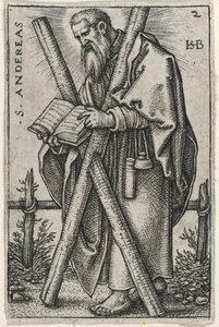 Santo André, 1541-46 de Hans Sebald Beham