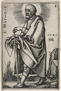 São Mateus, 1541-46 de Hans Sebald Beham