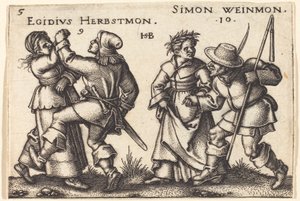 Setembro e outubro de Hans Sebald Beham