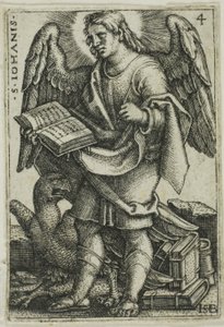 São João, de Os Quatro Evangelistas de Hans Sebald Beham
