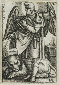 São Marcos, de Os Quatro Evangelistas de Hans Sebald Beham
