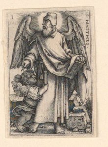 São Mateus, de Os Quatro Evangelistas de Hans Sebald Beham